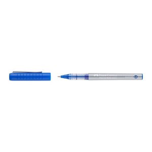 FABER-CASTELL Free Ink Tintenroller grau 0,2 mm, Schreibfarbe: blau, 1 St.