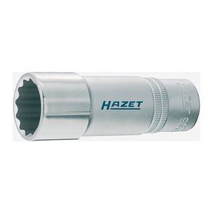 HAZET 1/2 Zoll 12-kant lang Steckschlüsseleinsatz Größe: 30,0 mm