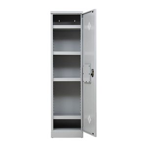 Gürkan Umweltschrank 107529 lichtgrau 4 Fachböden 50,0 x 42,0 x 195,0 cm, aufgebaut, 1 St.