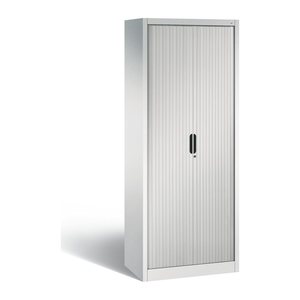 CP Omnispace Rollladenschrank lichtgrau 4 Fachböden 80,0 x 42,0 x 198,0 cm