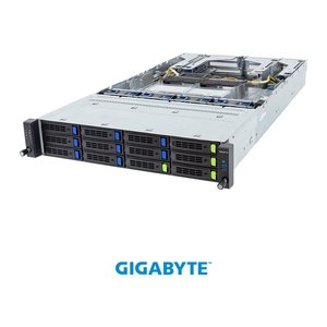 GigaByte R283-S93-AAF1 2U 5th/4th Intel 12x3.5"/2.5" 2x2400W