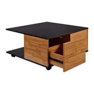 WOHNLING Couchtisch quadratisch Spanplatte braun 70,0 x 70,0 x 36,0 cm, 1 St.