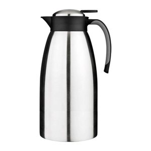 helios® Isolierkanne Snap Edelstahl/schwarz 1,5 l, 1 St.