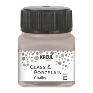 KREUL Chalky Porzellanfarben schwarz 20,0 ml