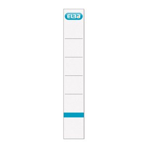 ELBA Einsteck-Rückenschilder weiß für 5,0 cm Rückenbreite, 10 St.