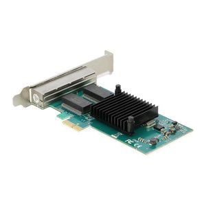 DELOCK PCI Express x1 Karte 4x RJ45 Gigabit LAN i350