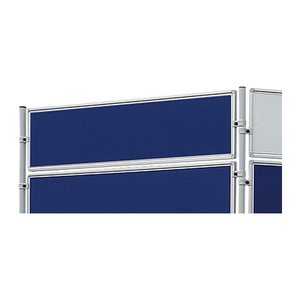 FRANKEN Trennwand ECO, doppelseitig, blau 120,0 x 60,0 cm, 1 St.
