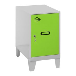 Simonrack Spind SIMONLOCKER DISM grau, grün 8425437121180, 1 Schließfach 40,0 x 50,0 x 57,5 cm