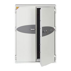phoenix Tresor DATA COMMANDER mit Feuerschutz signalweiß 120,0 x 72,0 x 168,5 cm