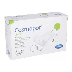HARTMANN Wundverband Pflaster Cosmopor® Steril 9008103 weiß 8,0 x 20,0 cm, 25 St.