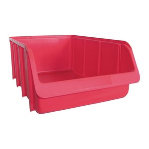 hünersdorff Sichtlagerkasten 19,27 l rot