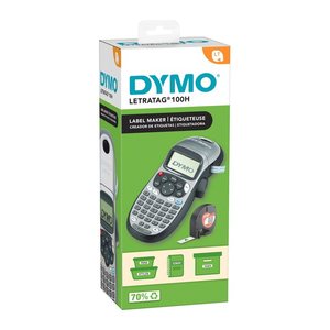 DYMO LetraTag LT-100H Beschriftungsgerät silber