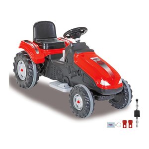 Jamara Ride-on Traktor Big Wheel 12V rot 3+