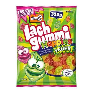 nimm2® Lachgummi Happies Sauer Fruchtgummi 325,0 g, 1 St.
