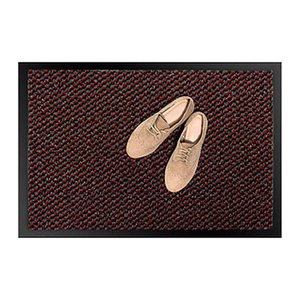 Mercury Fußmatte Starlight rot gemustert 80,0 x 120,0 cm