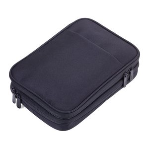 TROIKA Kabeltasche CONNECTED schwarz