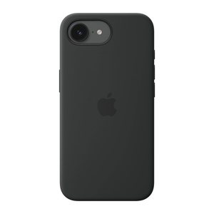 Apple Silikon Case mit MagSafe Handyhülle für Apple iPhone 17e schwarz