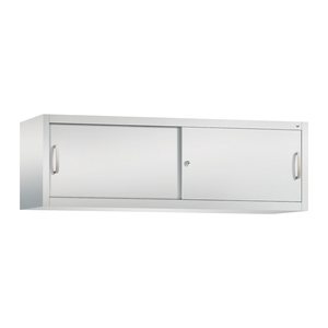 CP Aufsatz-Schiebetürenschrank C 2000 Acurado, 2144-00 S10035 lichtgrau keine Fachböden 160,0 x 40,0 x 50,0 cm