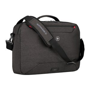 WENGER Laptoptasche MX Commute Kunstfaser grau 611640 bis 40,6 cm (16 Zoll)