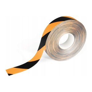 DURABLE Bodenmarkierungsband Duraline Strong 2 Colours gelb, schwarz 50,0 mm x 30,0 m