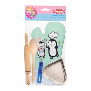 Heless® Backset Pinguin Puppenzubehör-Set