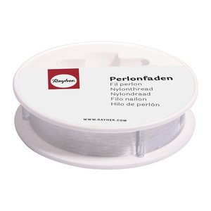 Rayher Nylonfaden glatt transparent 0,15 mm x 50,0 m