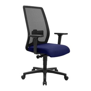 Topstar Bürostuhl EURO STAR 200, EU20OG260 Stoff blau, Gestell schwarz
