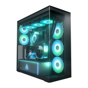 ARCTIC Geh Xtender Mirror Black w.GPU vertical mount
