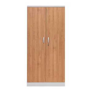 Gürkan Stahlschrank 100109 lichtgrau, erle 4 Fachböden 92,0 x 42,0 x 195,0 cm, aufgebaut, 1 St.