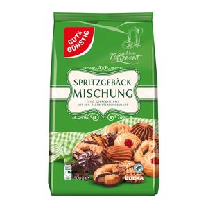 GUT&GÜNSTIG Spritzgebäckmischung 500,0 g, 1 St.