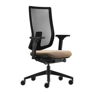 sedus Bürostuhl se:do pro light 2, AP-896/007 Stoff beige, Gestell schwarz