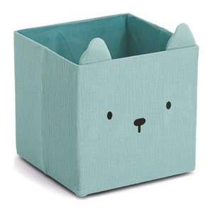 Zeller Bär Aufbewahrungsbox mint 28,0 x 28,0 x 28,0 cm, 1 St.