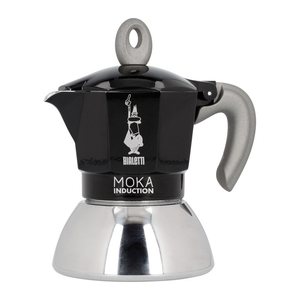 BIALETTI MOKA INDUCTION Espressokocher schwarz, 2 Tassen