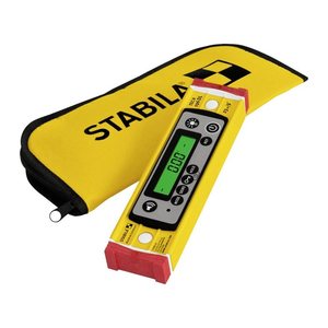 STABILA Digitale Wasserwaage TECH 196 DL 19831, Aluminium 23,0 cm