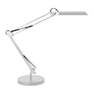 unilux SWINGO LED LED-Schreibtischlampe weiß 11 W