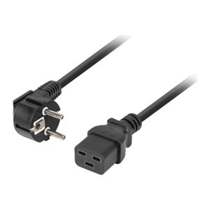 LANBERG Netzkabel-Verlängerung CEE 7/7->IEC 320 C19 1,8m VDE