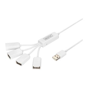 DIGITUS USB-Hub DA-70216 4-fach weiß