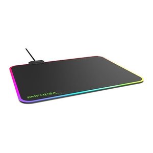 INCA Gaming Mauspad 320x270x3mm Speed +RGB 7 LED schwarz