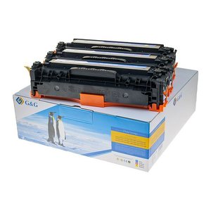 G&G Toner 3er Color Set für HP 125A /128A/131A C/M/Y