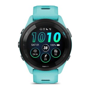 GARMIN Forerunner 265 Fitnesstracker türkisblau, schwarz