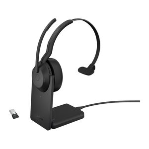Jabra Evolve2 55 UC mit Ladestation Bluetooth-Headset schwarz