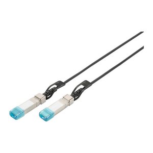 DIGITUS Kabel SFP+ 10G DAC 1.0m schwarz AWG 30 HPE