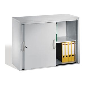 CP Schiebetürenschrank C 2000 Acurado, 5725-00 S10068 lichtgrau 1 Fachboden 100,0 x 40,0 x 72,0 cm