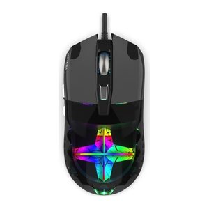 INCA Gaming Maus RGB/ 7200DPI/ 6Tasten/USB 1.60m schwarz retail