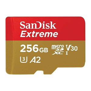 SanDisk Speicherkarte microSDXC-Card Extrem, 256 GB, 1 St.