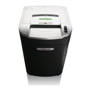 Rexel Mercury RLM20 Aktenvernichter mit Partikelschnitt P-4, 4 x 40 mm, bis 20 Blatt, schwarz