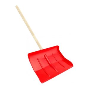 Kinder-Schneeschaufel rot