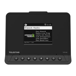 TELESTAR TOP 400 Schwarz Multifunktionsradios HiFi-Adapter