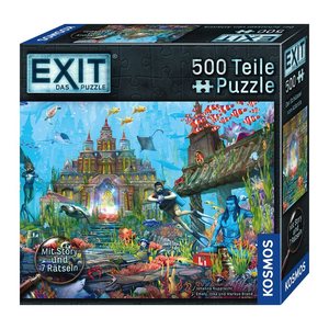 KOSMOS EXIT-Puzzle EXIT - Das Puzzle: Der Schlüssel von Atlantis Puzzle, 500 Teile