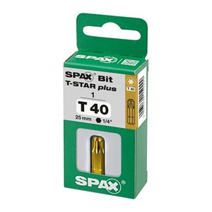SPAX® Bit T40 T-STAR Plus, 1 St.